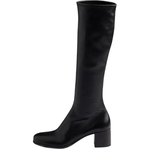 PRADA Knee high Boots 5.5cm Women's Black