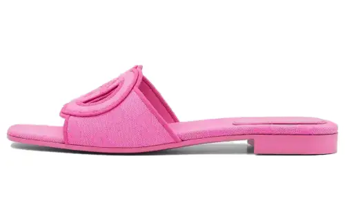 GUCCI Interlocking Slide Slippers Women's Pink