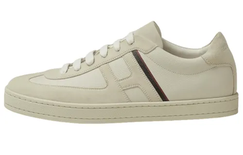 HERMES Boomerang Cow Leather Low top Stylish Skateboarding Shoes Men's