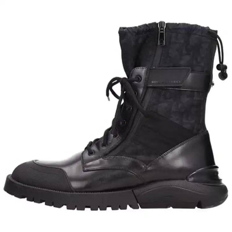 DIOR Oblique Combat Boot 'Black'