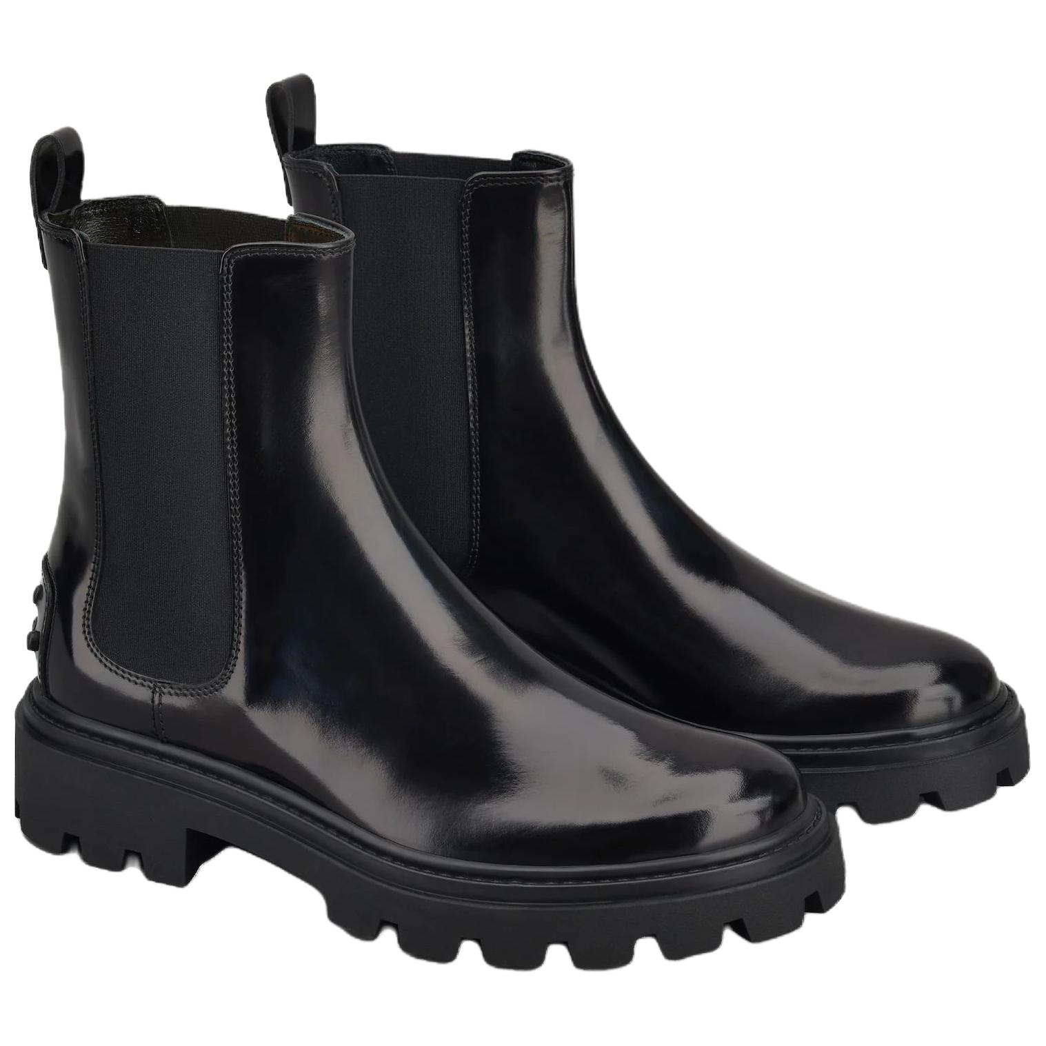 TOD'S Studded Chelsea Slip On Boots Women's