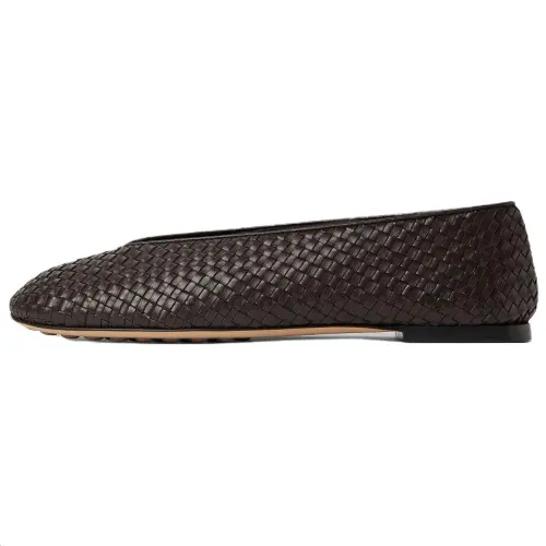 Bottega Veneta Rosa Ballerina Shoes Women's