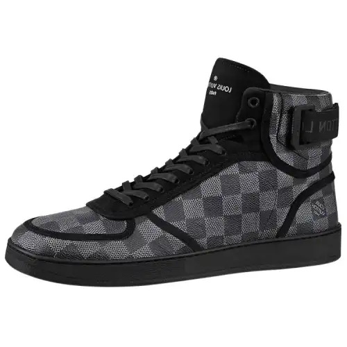 LOUIS VUITTON Lv Rivoli Sport Shoes Black/Grey