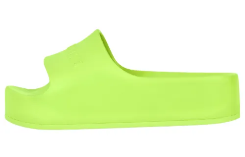 Balenciaga Women's Chunky Slides 'Neon Green'