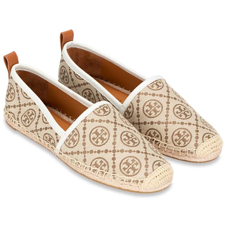 TORY BURCH T-monogram Pattern Espadrilles