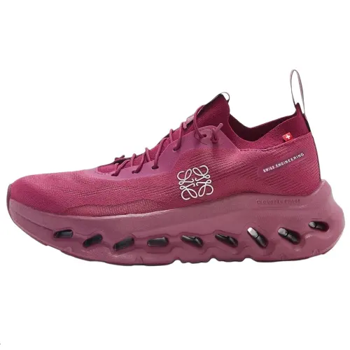 On x LOEWE Cloudtilt Low top Casual Shoes Women's Beetroot Red