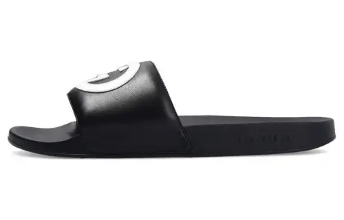 Gucci Slide 'Interlocking G - Black'