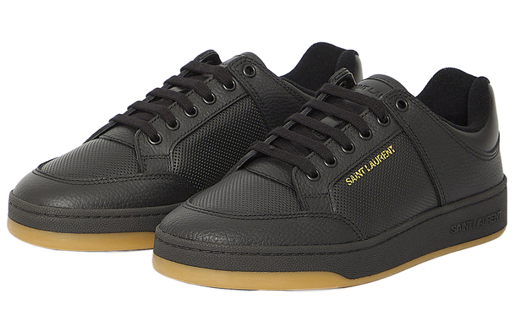 Кеды SAINT LAURENT (черные) — фото 3