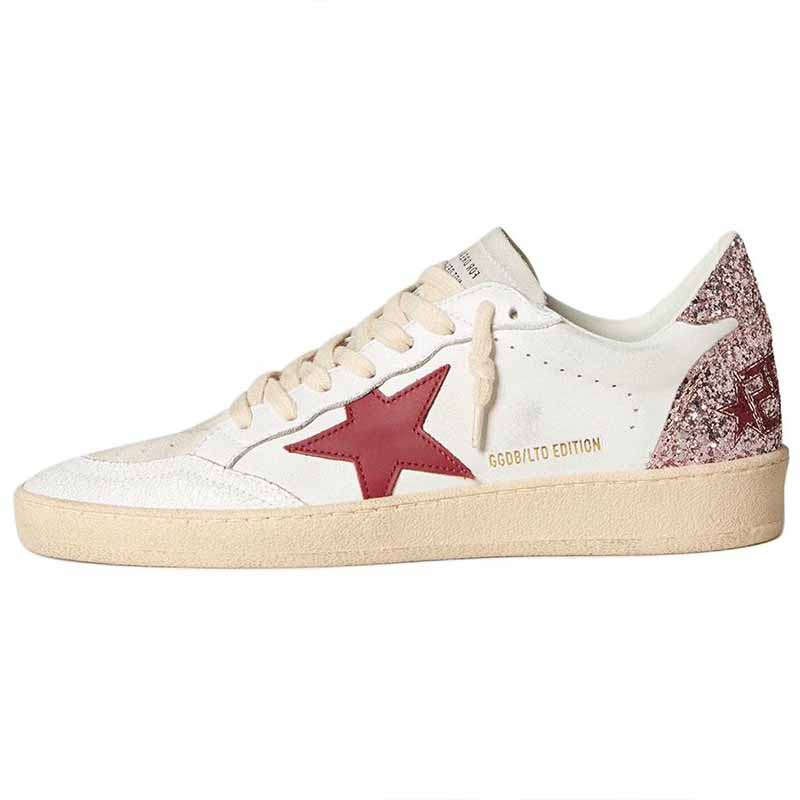 Женские кеды Golden Goose Ball Star (белые)