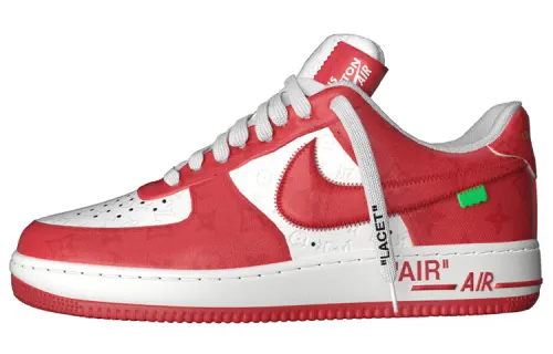 Nike X LOUIS VUITTON Lv Air Force 1 Low 'Red White'