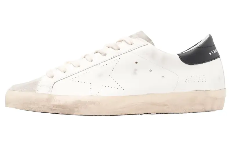 Golden Goose Super Star White Ice Black Women's