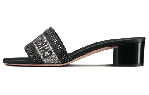 DIOR Dway Quick Dry Quick Dry Slide Slippers Women's Black