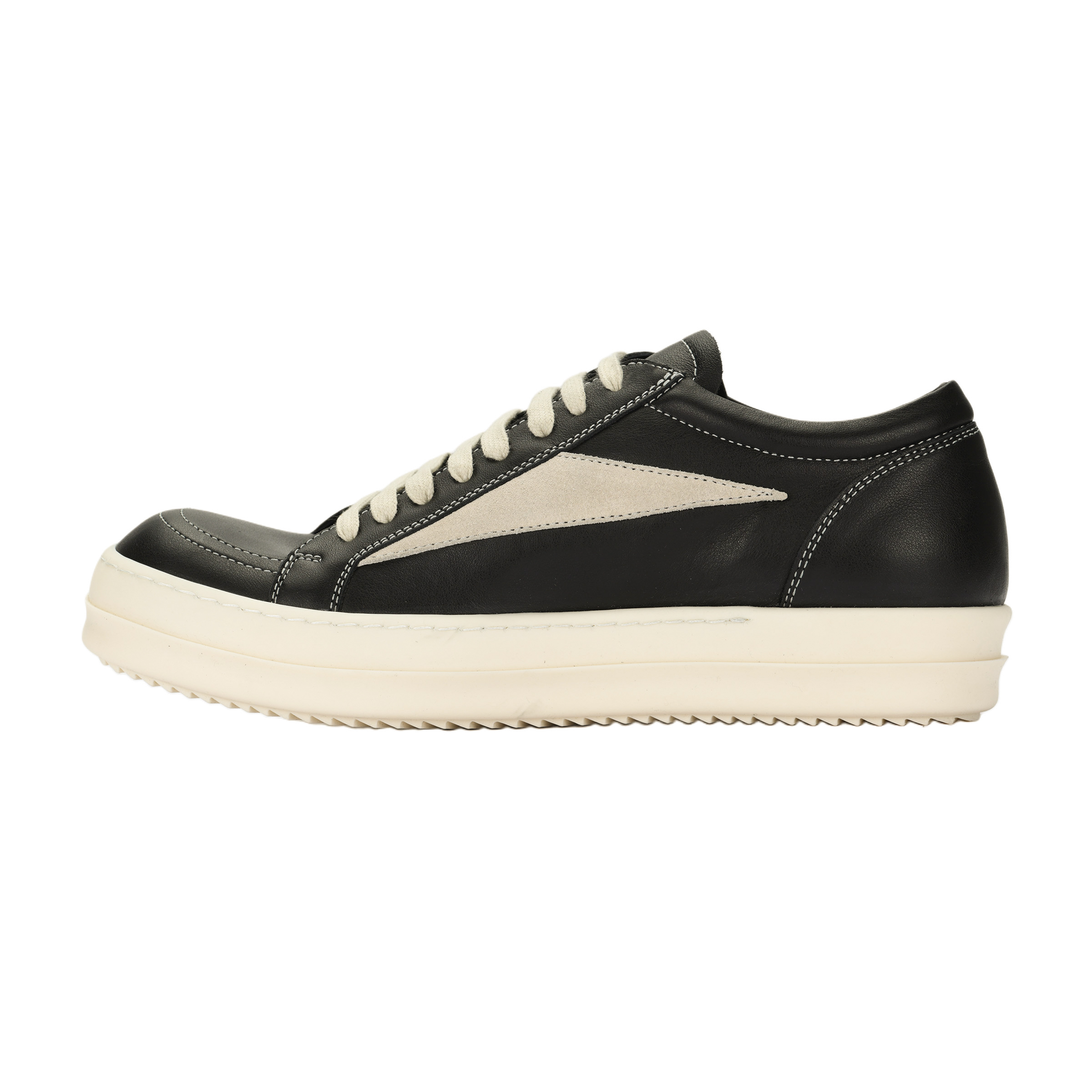 RICK OWENS Luxor Vintage Low Black Milk Women's