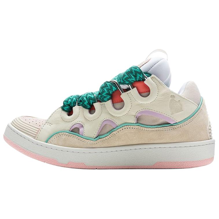 Lanvin Curb Sneaker Beige Pink