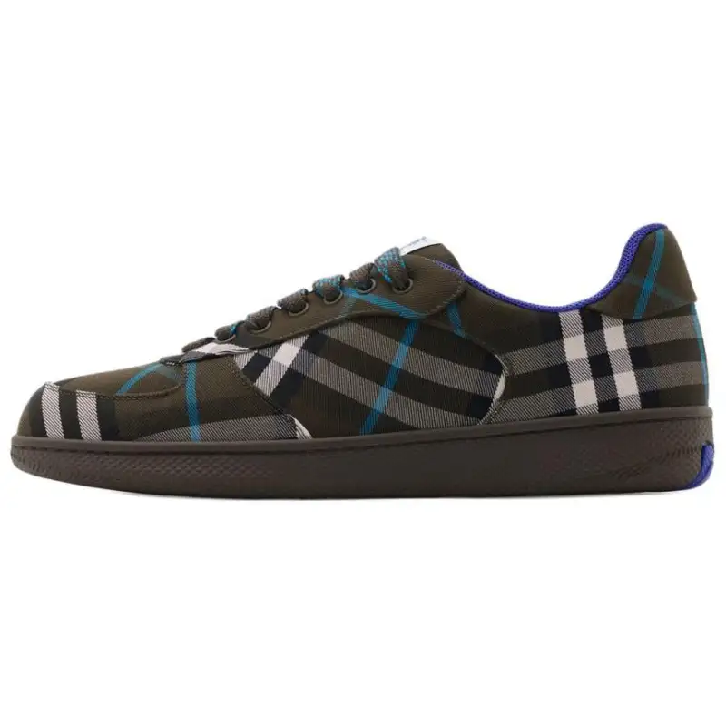 Burberry Terrace Skateboard Shoes Men's Brown