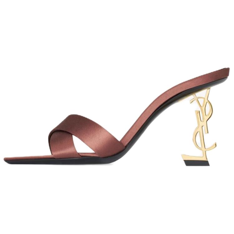 SAINT LAURENT Opyum Open Toe Mules Women's