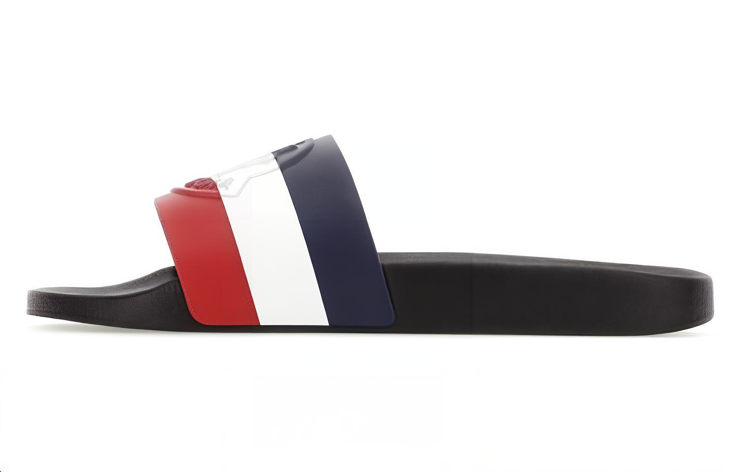 Мужские шлепанцы Moncler Basile (черные)