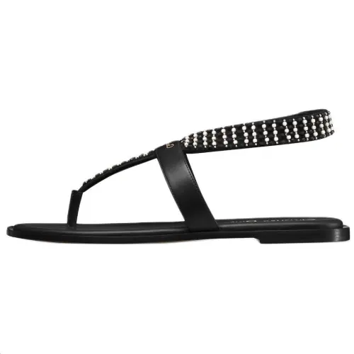 DIOR Eclat One Strap Sandals Women's Black
