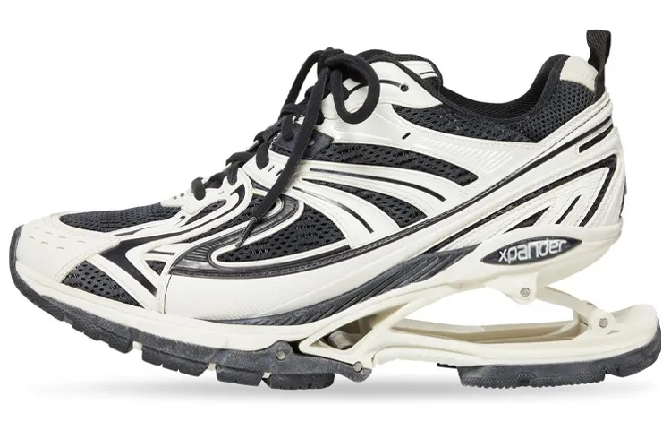 Balenciaga X Pander Sneakers 'White Black'