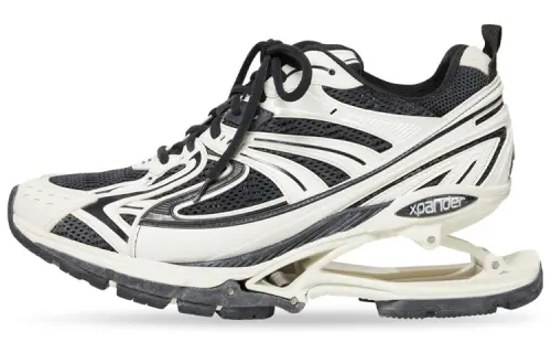 Balenciaga X Pander Sneakers 'White Black'