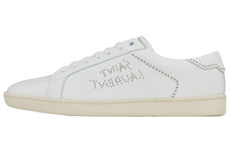 Кеды SAINT LAURENT 711246AAASW9030 (белые)