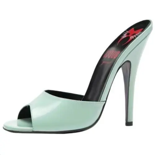 GUCCI Slide Slippers Women's Green