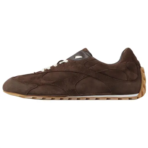 Bottega Veneta Orbit Flash Low top Casual Shoes Men's Chocolate Brown