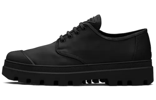 PRADA Skateboard Shoes Men's Black