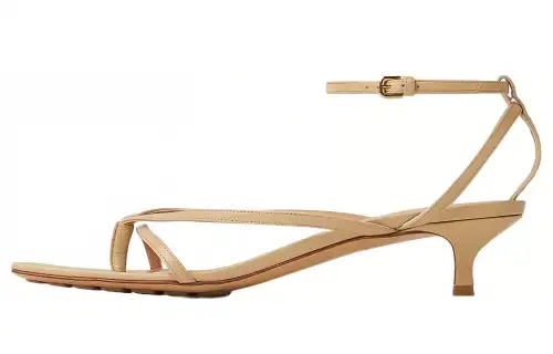 Bottega Veneta Squared Toe Heeled Sandals Women's