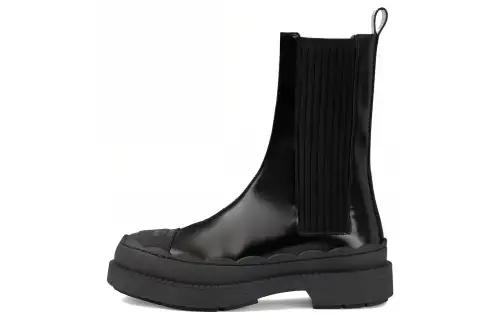 Gucci Wmns Interlocking G Boot 'Black' Women's