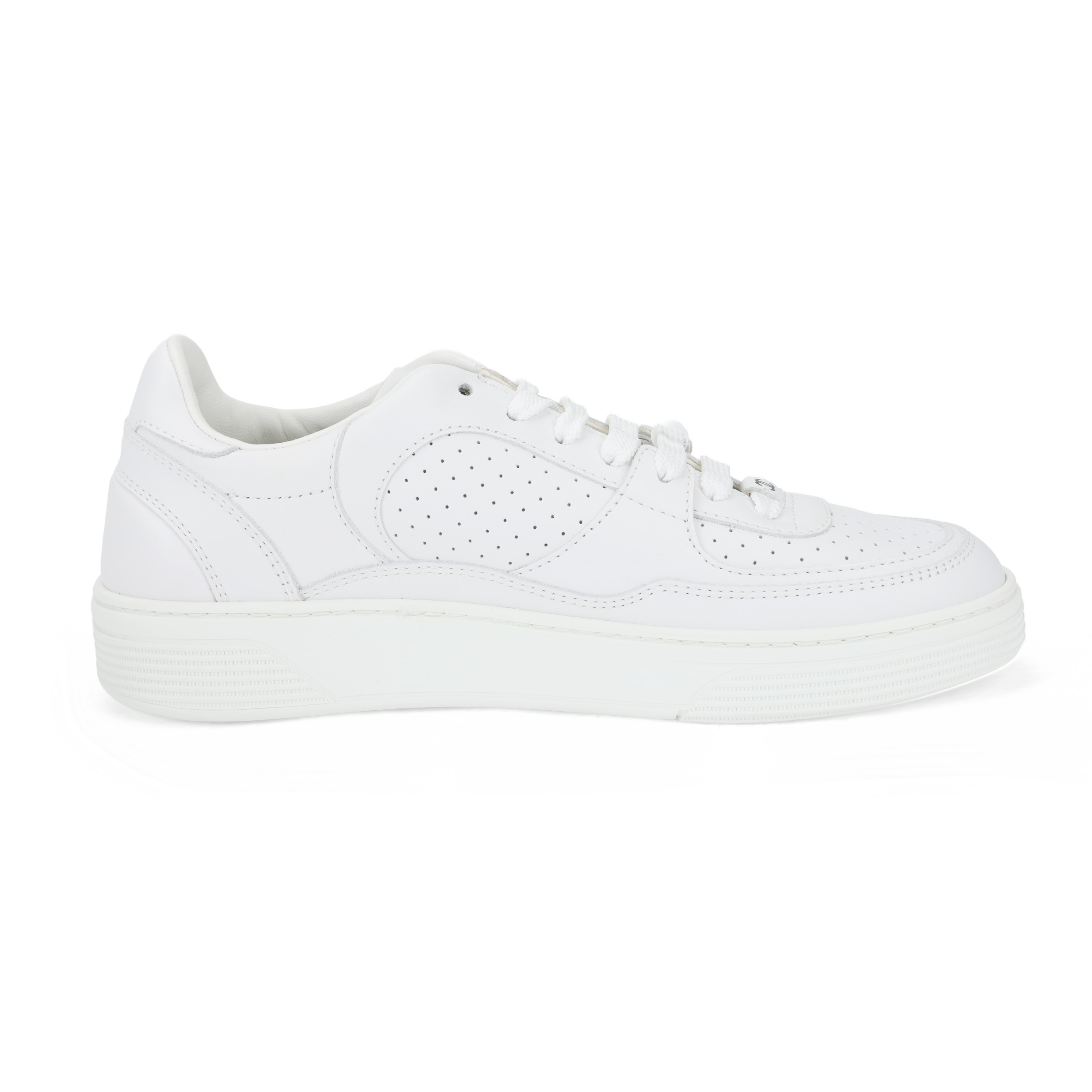 CHANEL 23 A Collection White Leather Women's
