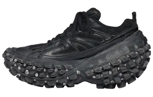 Balenciaga Bouncer Screw Sneakers 'Black Mesh And Nylon' Women's
