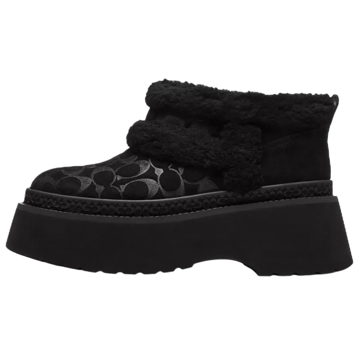 COACH Christina Ankle Boots 6.4cm Women's Black