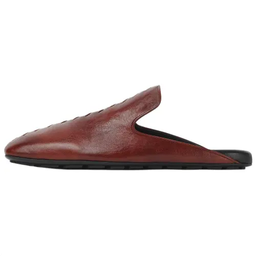 Bottega Veneta Closed Toe Slippers Men's Brown