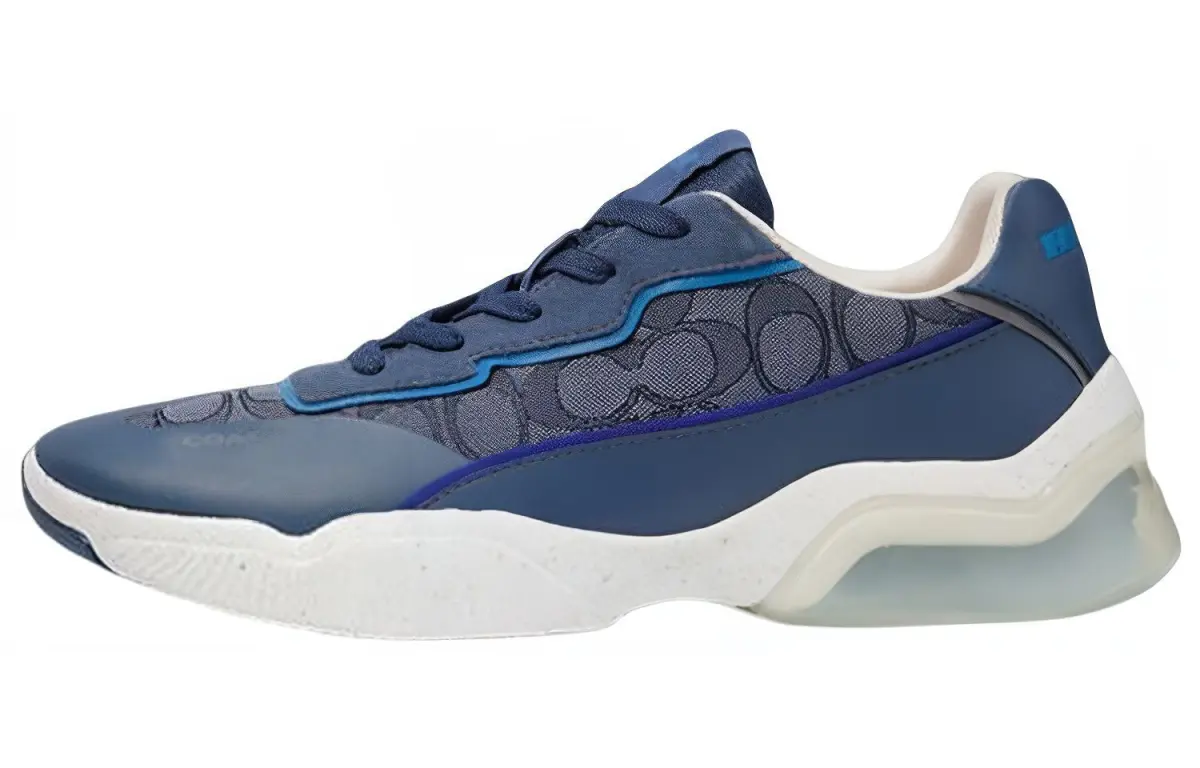 COACH CitySole Low top Casual Shoes Men's Blue