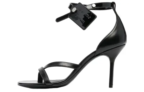 OFF-WHITE Zip Tie leather sandals Women's