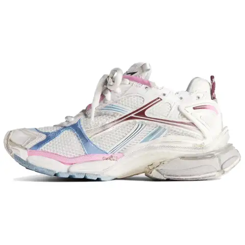 Balenciaga Runner Low top Casual Shoes Men's White