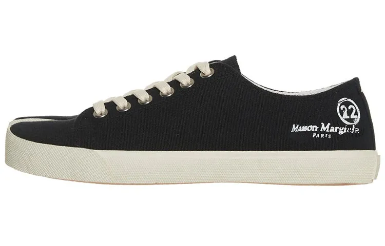 Maison Margiela Tabi Low top Stylish Skateboarding Shoes Women's Black Beige White