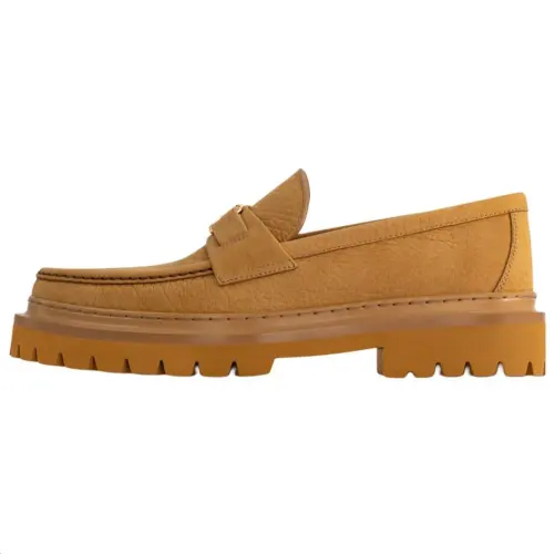 LOUIS VUITTON Major Loafers Men's Brown