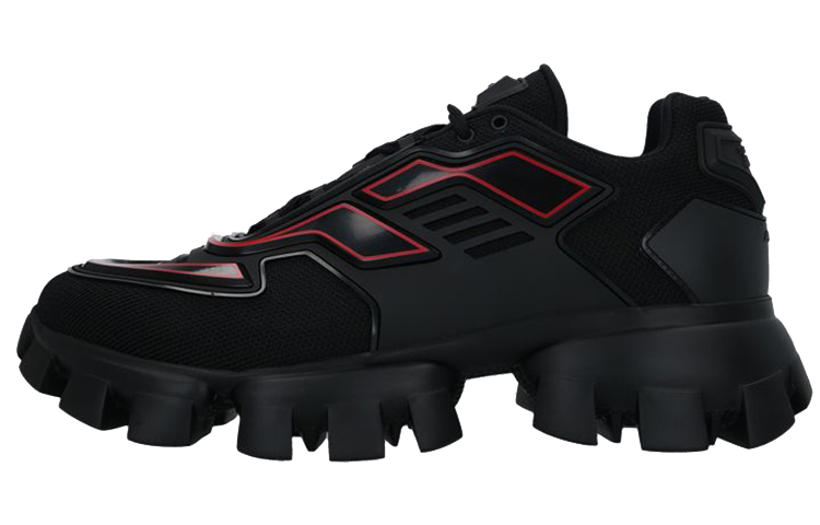 PRADA Cloudbust Thunder Knit 'Black Red'