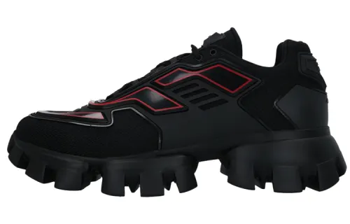 PRADA Cloudbust Thunder Knit 'Black Red'