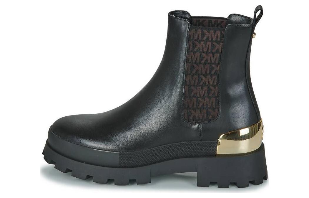 MICHAEL KORS Short Chelsea Boots Women's Black