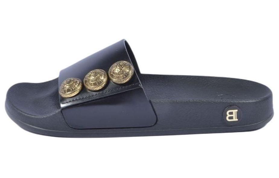 Женские сабо BALMAIN BALMAIN 2cm (синие)