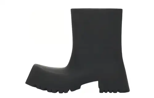 Balenciaga 50mm Trooper Rubber Boots 'Black' Women's