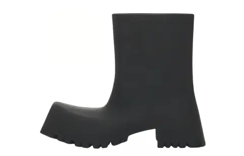 Balenciaga Trooper Rain Boots Women's Black
