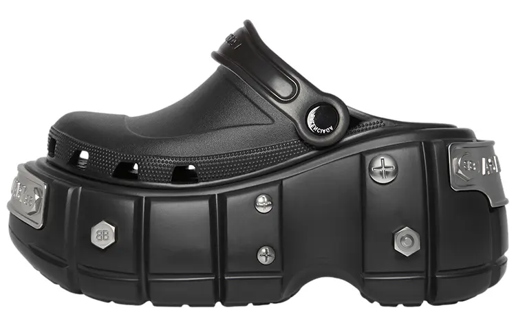 Balenciaga Hardcrocs Slide X Crocs 'Black'