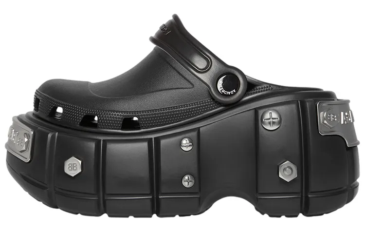 Balenciaga x Crocs Hardcrocs Clogs Men's Black
