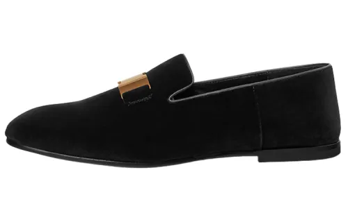 HERMES Men's Casual Shoes Men's Black