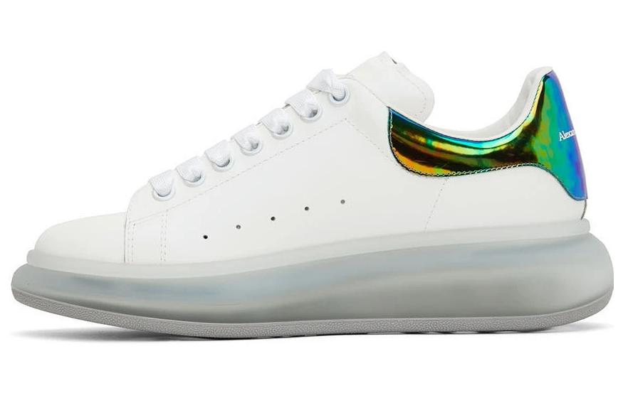 Мужские кеды Alexander McQueen Oversized Sneaker (белые)