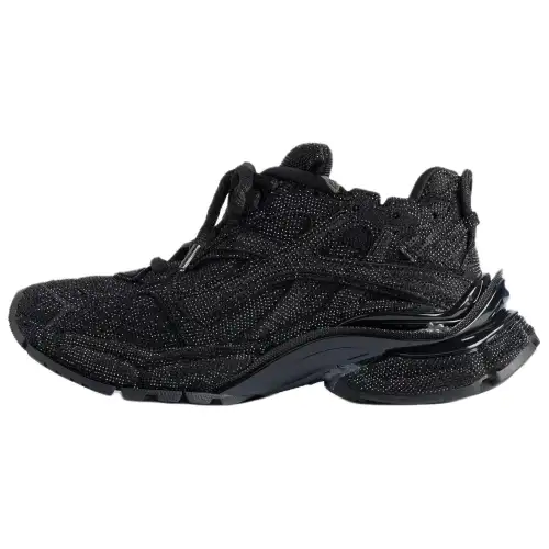 Balenciaga Runner Low top Chunky Sneakers Men's Black